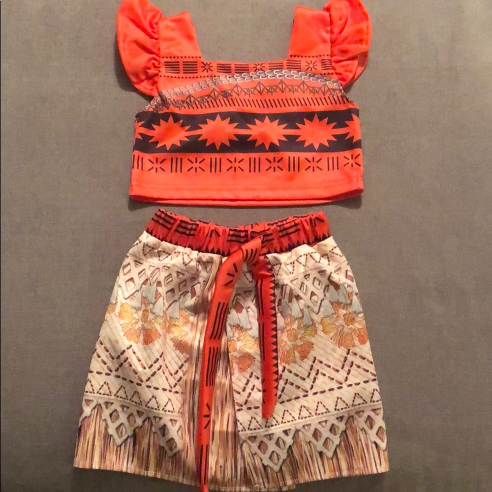 Moana Girls Dress 2T